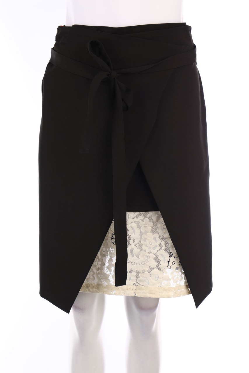 merci italia - Rock im Layer Look mit Spitze - D 42