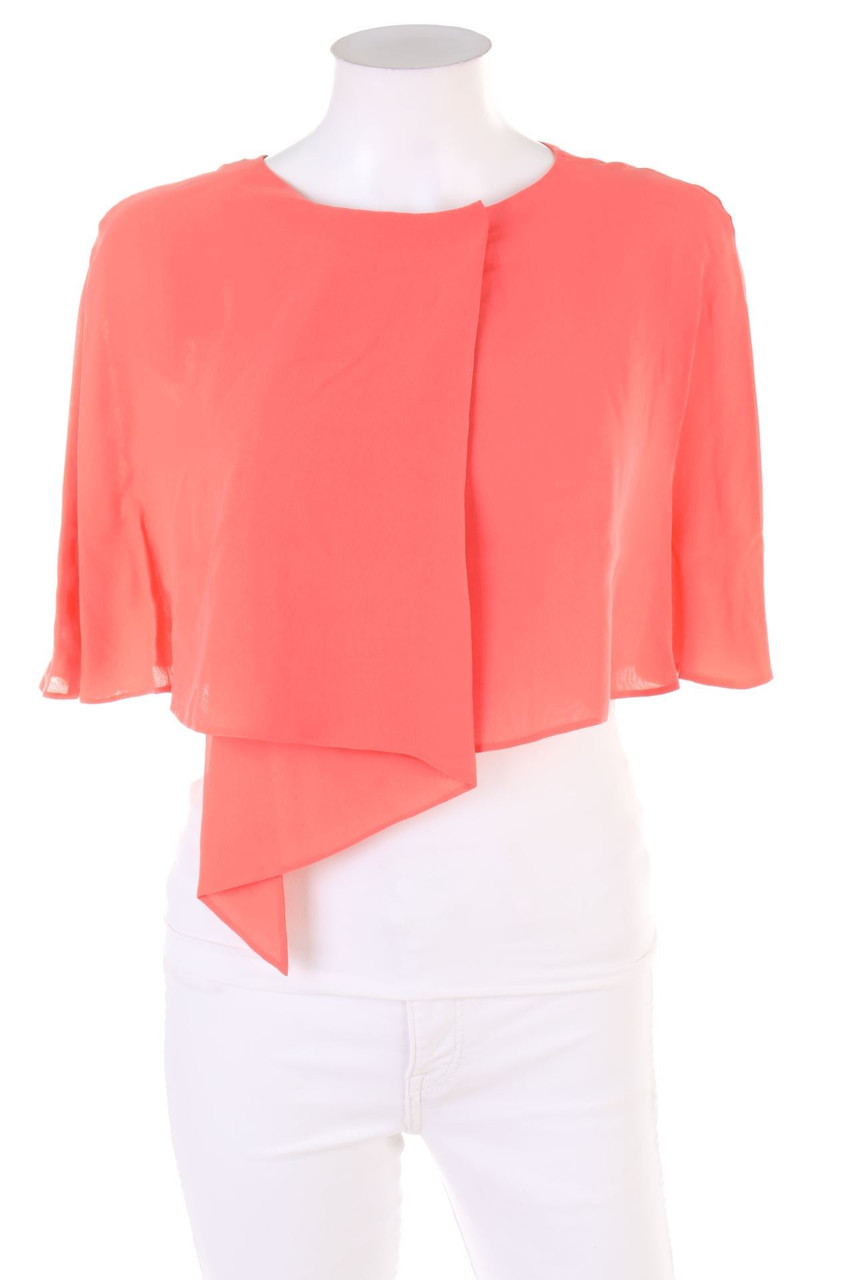 CAPUCCI - Cropped-Cape made of Silk - D 42