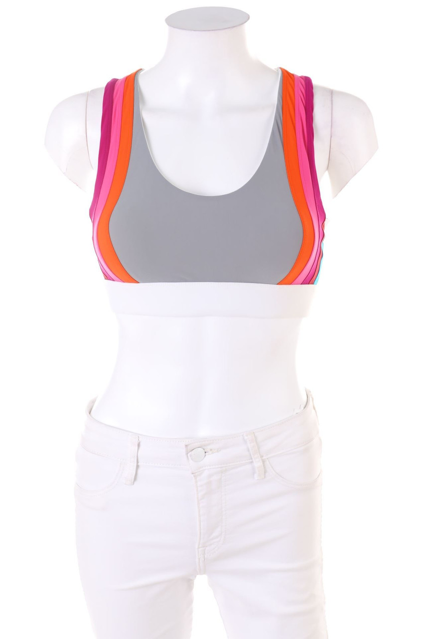 NO KA OI - Sport-Bustier-Top mit Streifen - D 32