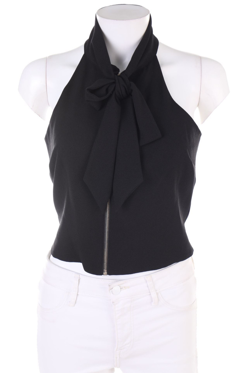 JEREMY SCOTT - Blouse Top with Pussy Bow - D 36