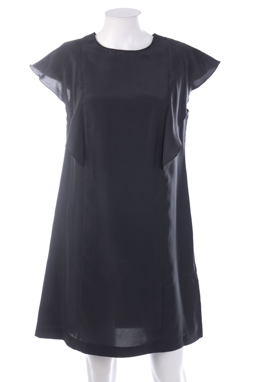 TIZIANA PAVONCELLI - Mini Dress made of Silk with Volants - D 38