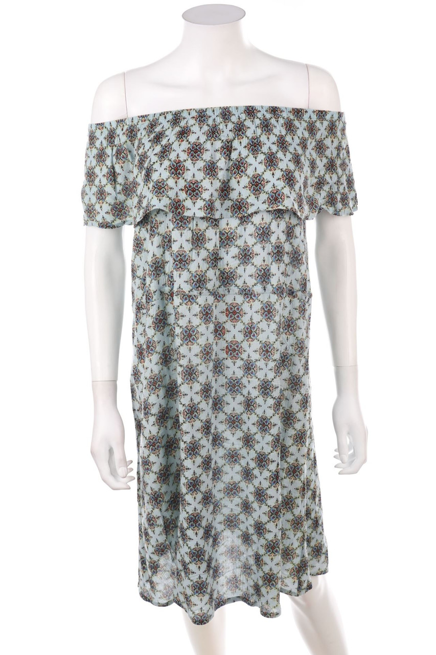No Label - Dress with Ethno Print - L