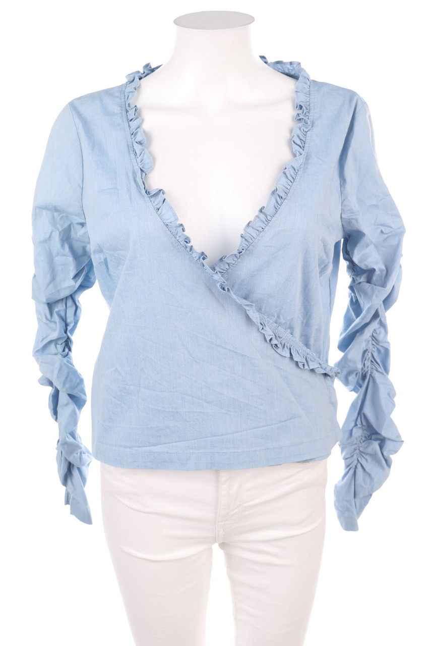 H&M Hennes - Wickel-Bluse - L