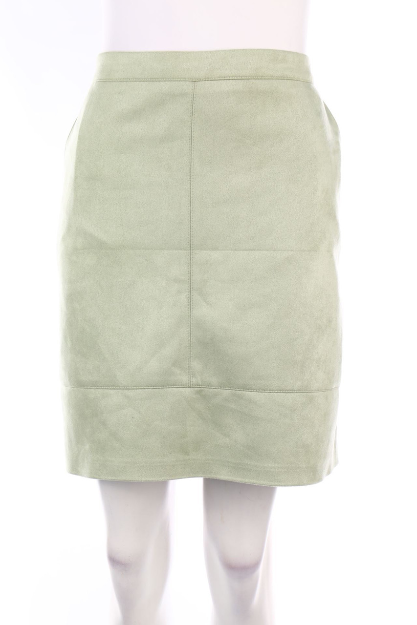 orsay - Faux Leather Skirt with Zipper - D 44