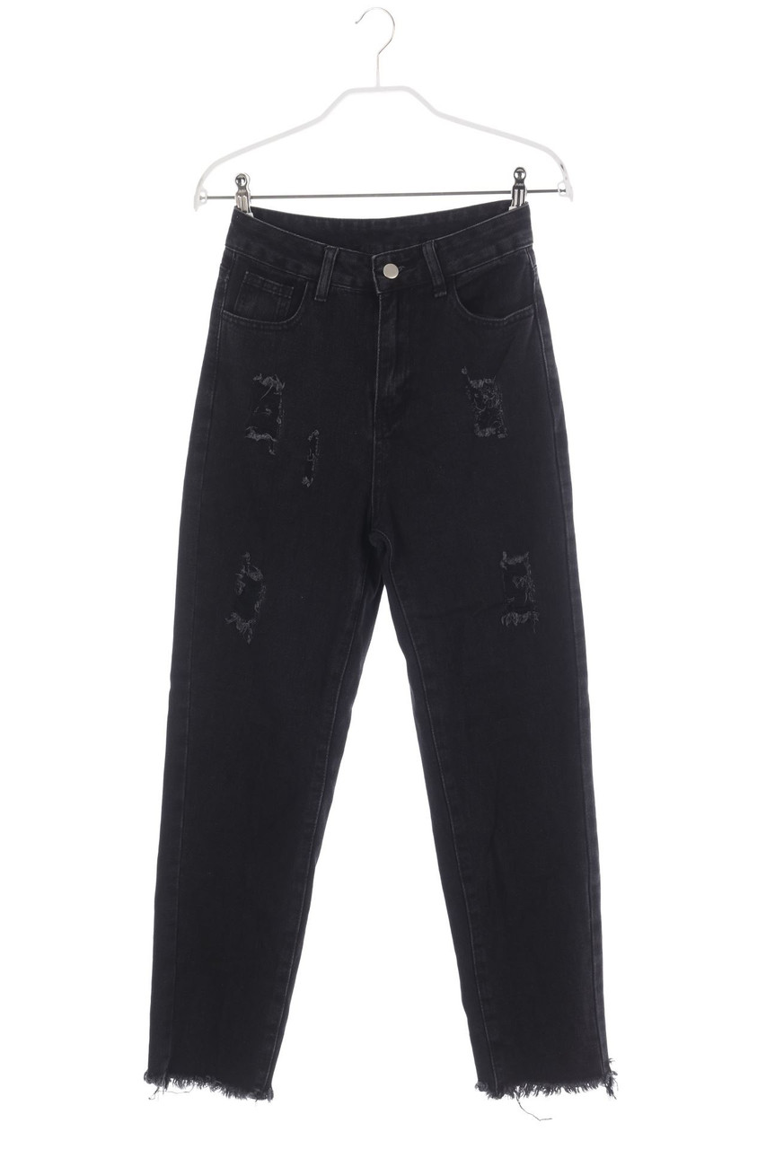 SHEIN - Destroyed Straight Cut Jeans - XS