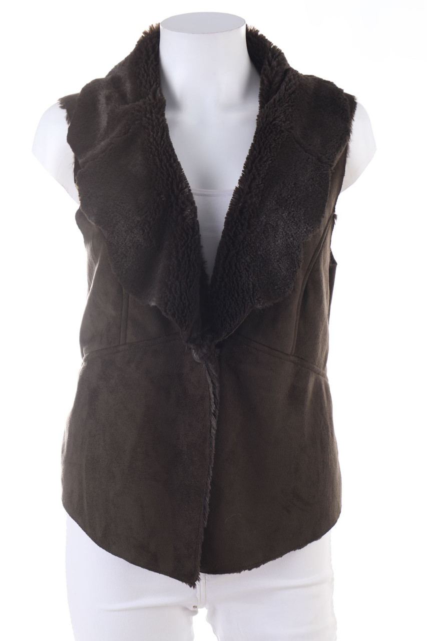 TOM TAILOR - Faux Leather-Weste - L