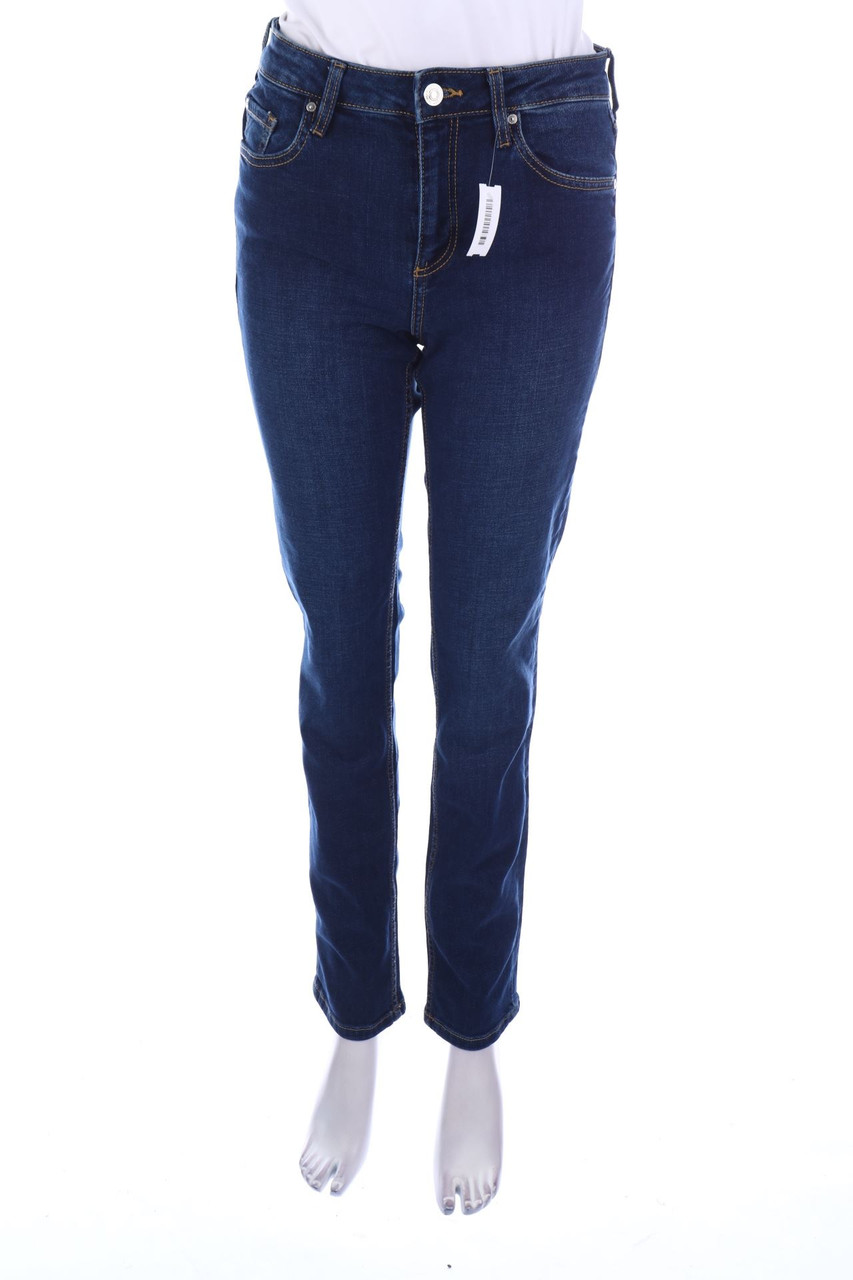 MANGO - Used Look Straight Cut Jeans - S