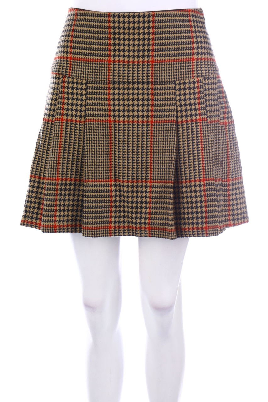 HALLHUBER - Pleated Mini-Skirt - L