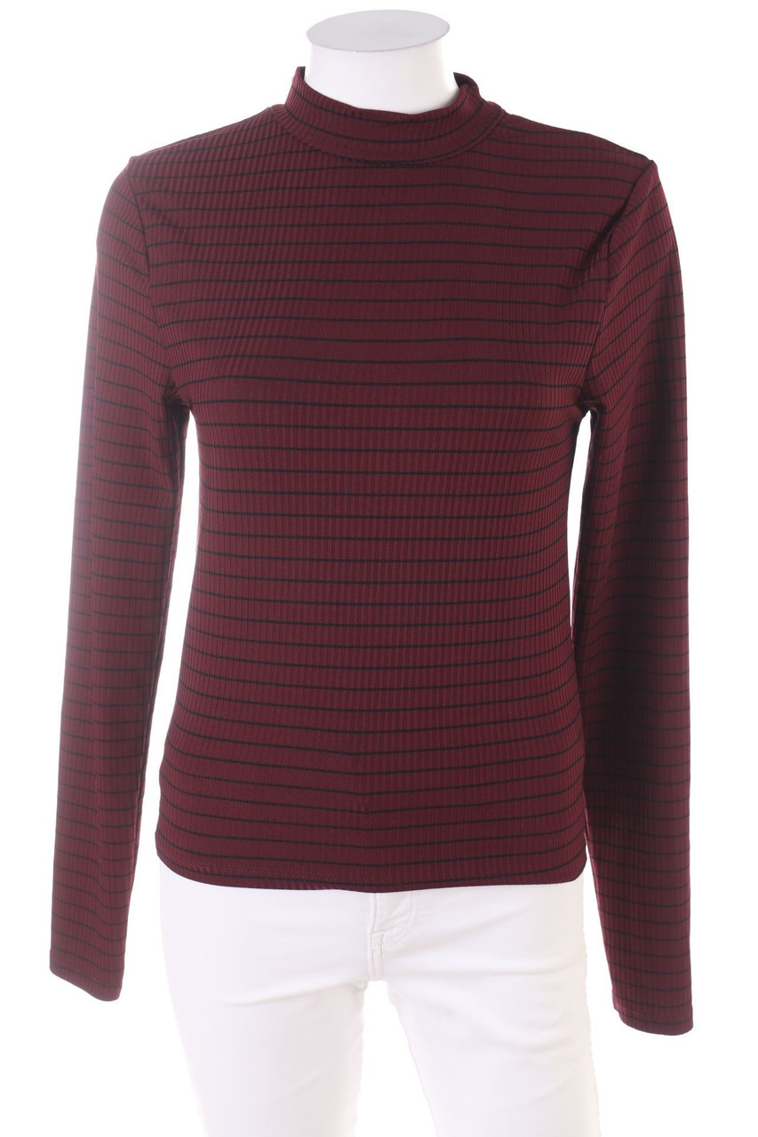 No Label - Longsleeve-Shirt with Stripes - XS