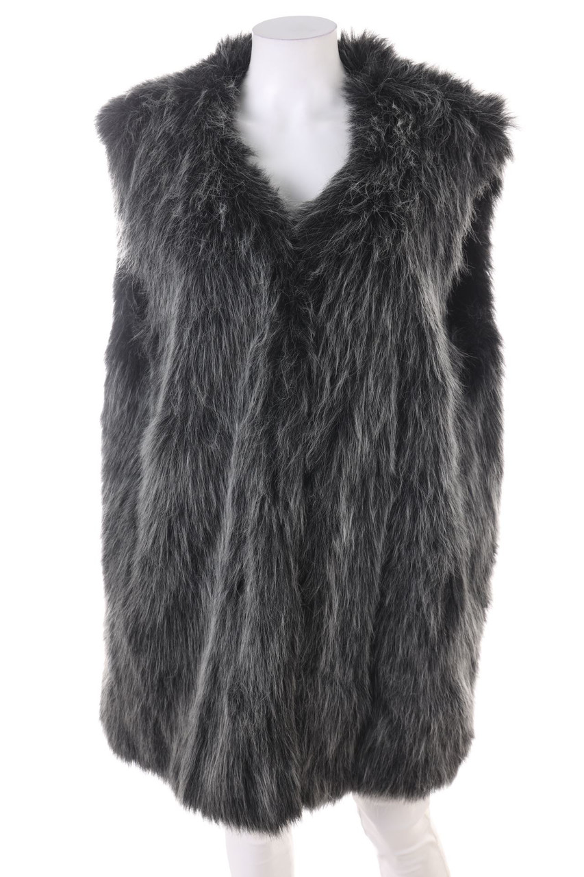 MADELEINE - Fake Fur-Weste - 3XL