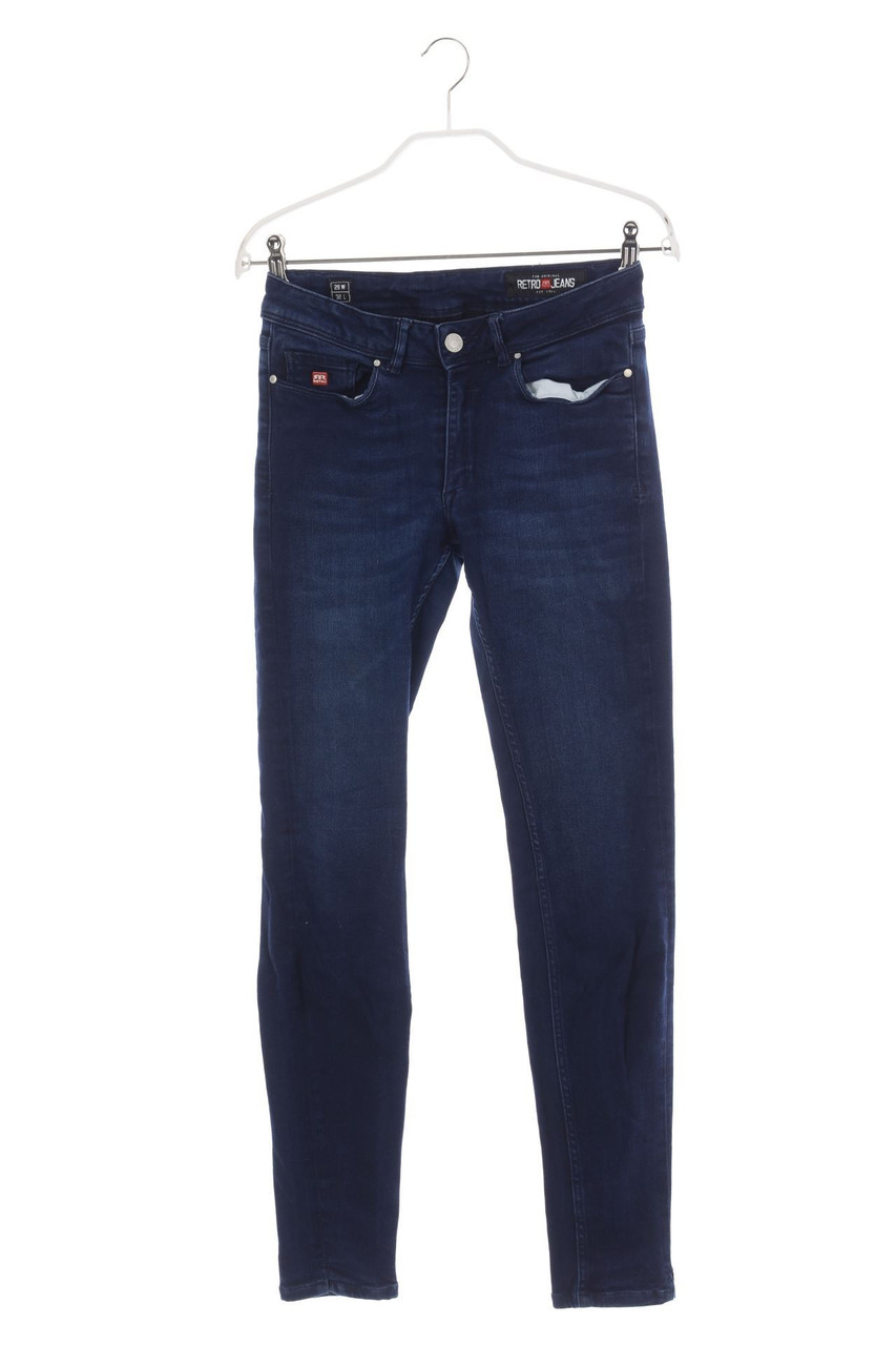 RETRO JEANS - Used Look Skinny-Jeans - W28