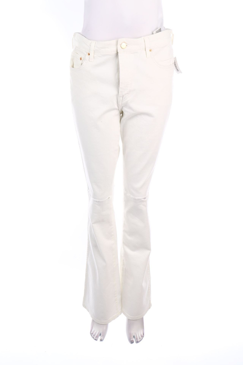 H&M - Destroyed Flared-Jeans - W32