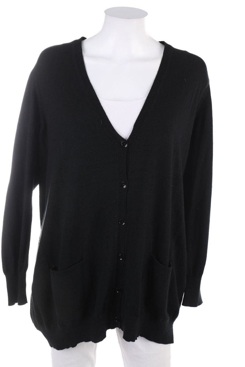 Mona - Cardigan with Patch Pockets - ONE SIZE