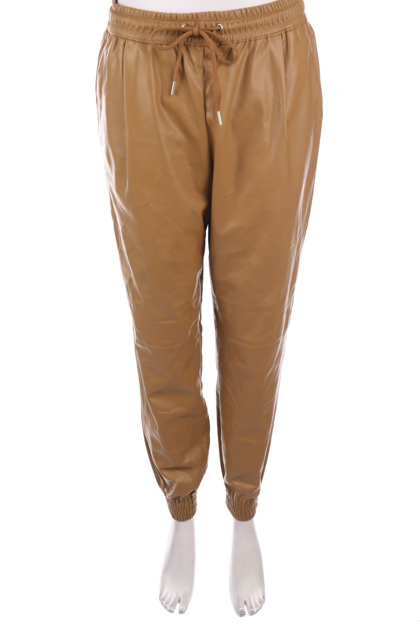 ZARA - Kunstleder-Hose - M