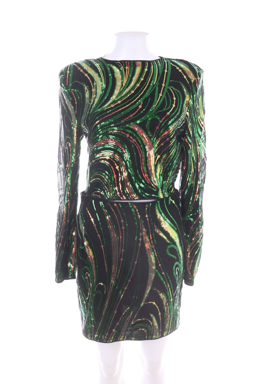 SHEIN - Skirt Suit with Sequins - L