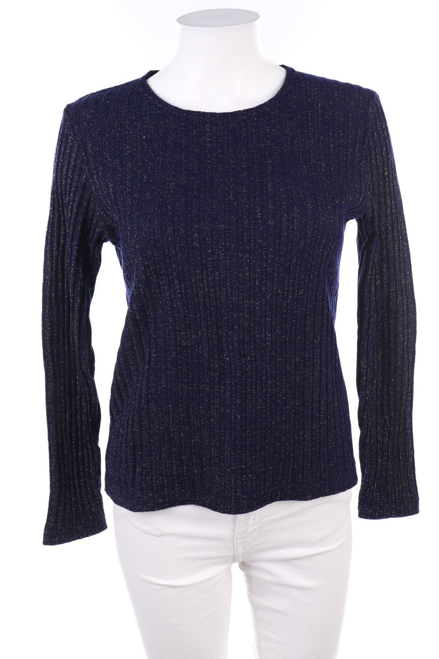 Ohne Label - Glitzer-Strick-Pullover - M