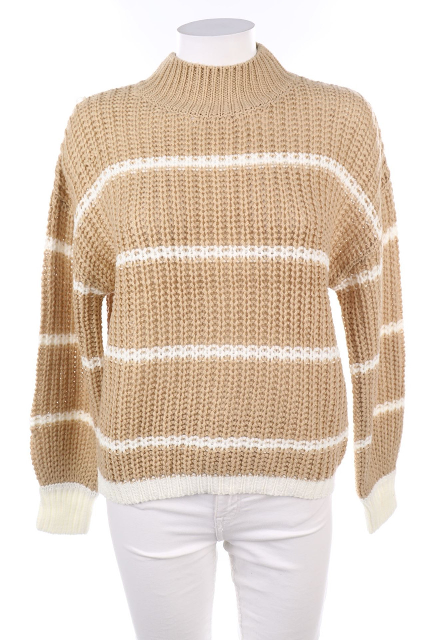 zebra - Turtleneck Pullover - S