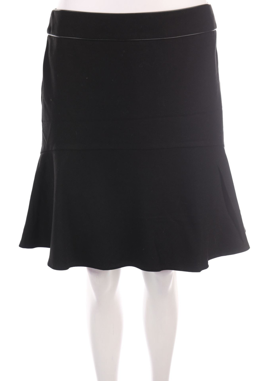 orsay - Skirt with Faux Leather Details - D 40
