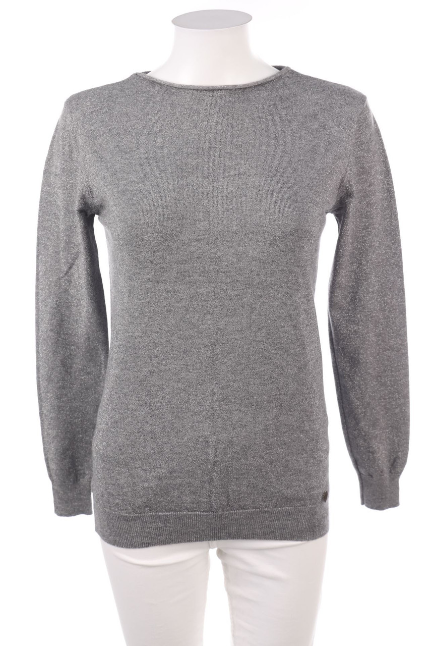 Ohne Label - Glitzer-Strick-Pullover - S