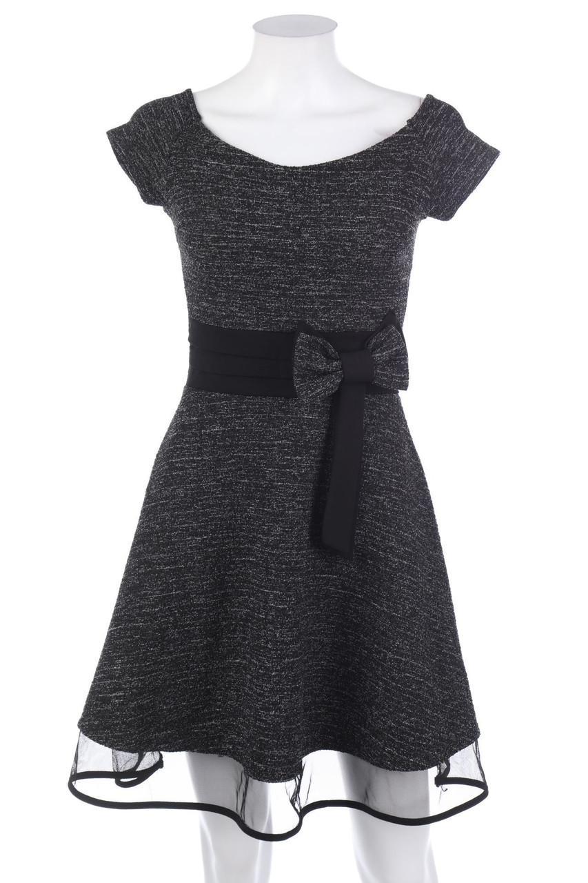 No Label - Cocktail Dress with Stripes - D 34