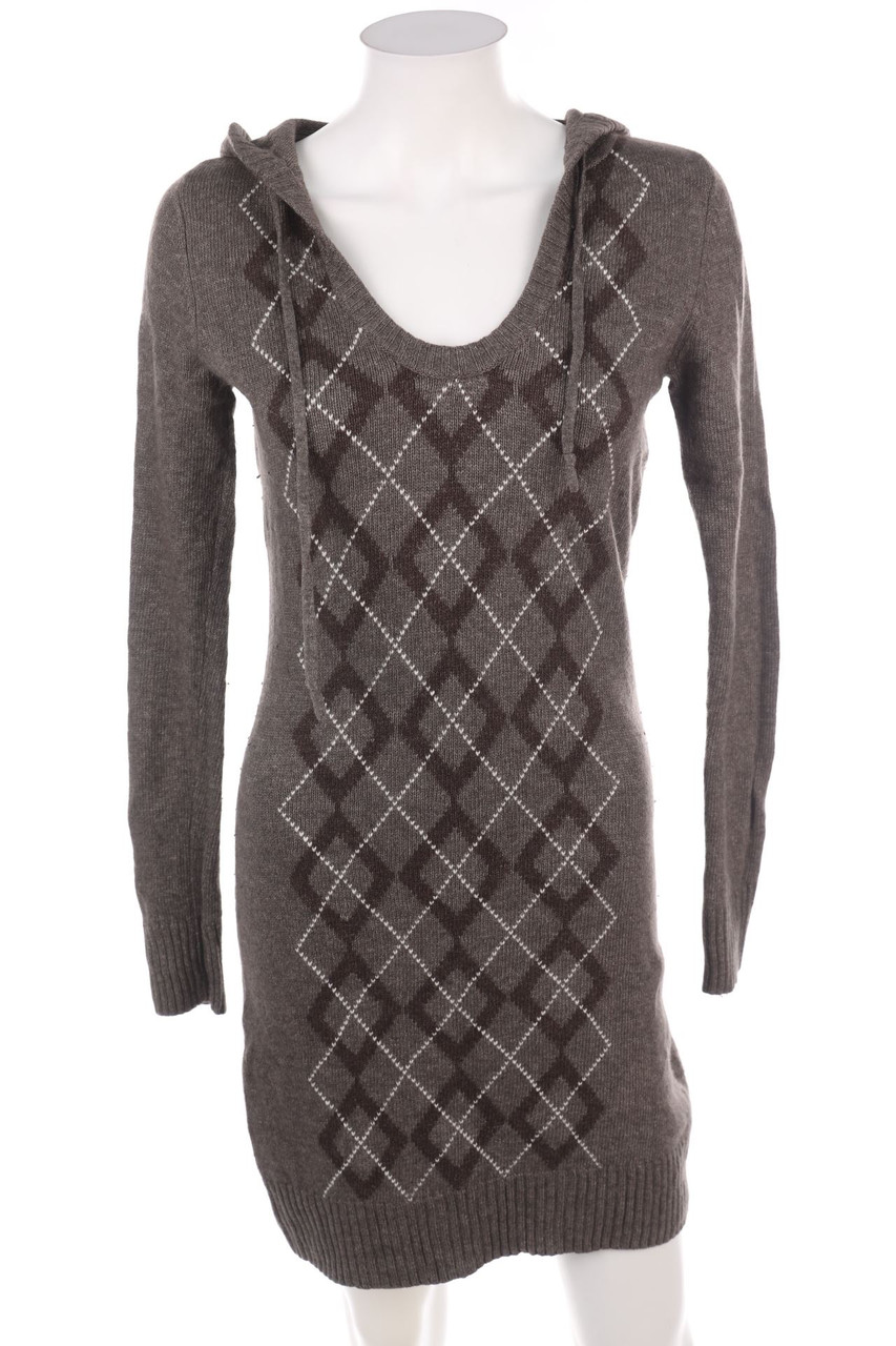 ESPRIT - Strickkleid mit Wolle - S