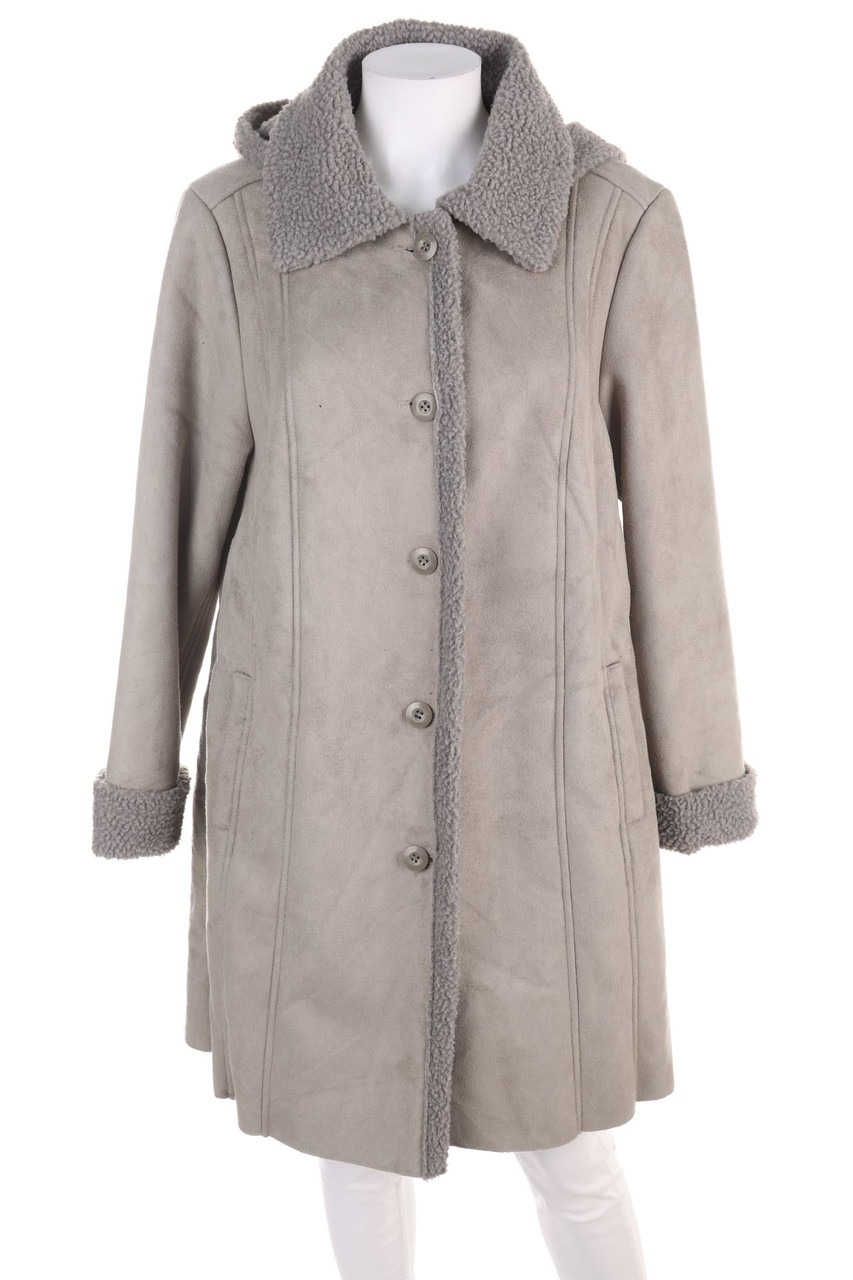 MAINPOL - Faux Shearling Coat - M