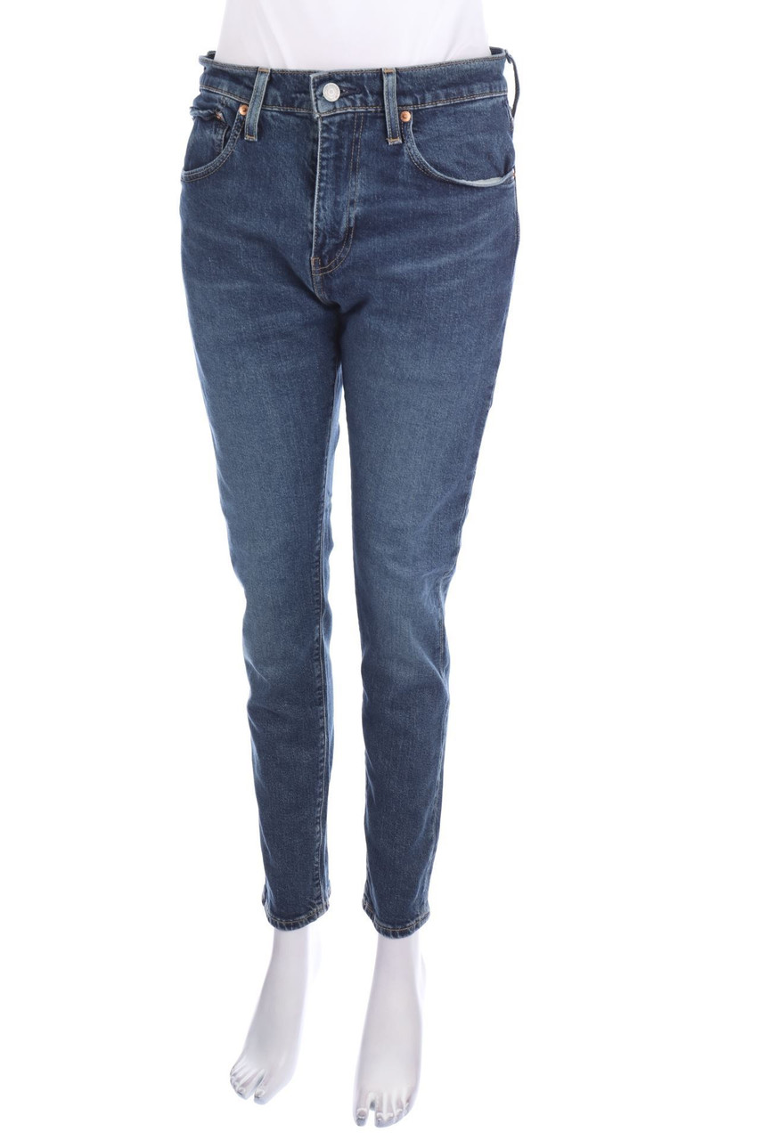 LEVI´S - Slim Jeans im Used Look - W31