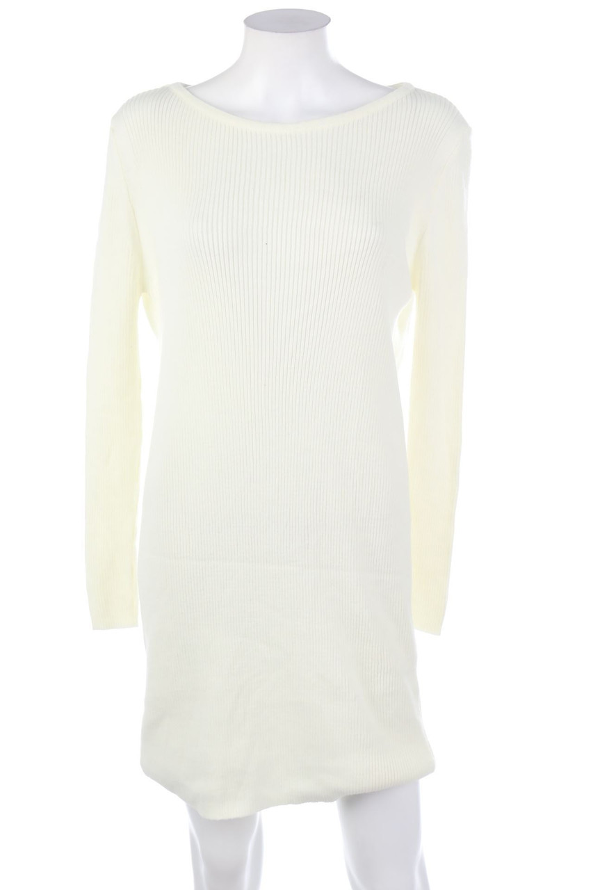 Amnesia Eva Prokai - Strickkleid mit Logo-Stickerei - D 46