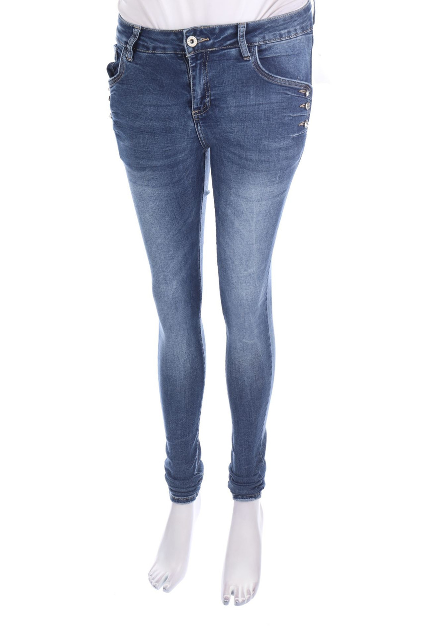 SECONDHAND - Used Look Skinny-Jeans - M