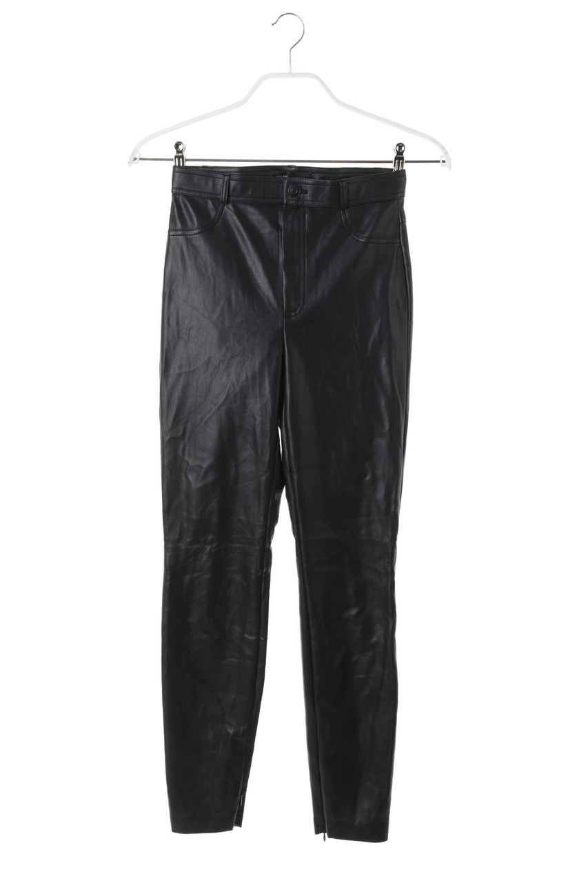 ZARA - Kunstleder-Hose - S