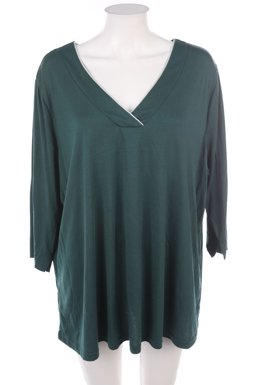 sheego - 3/4-Sleeve Shirt - XXXXL