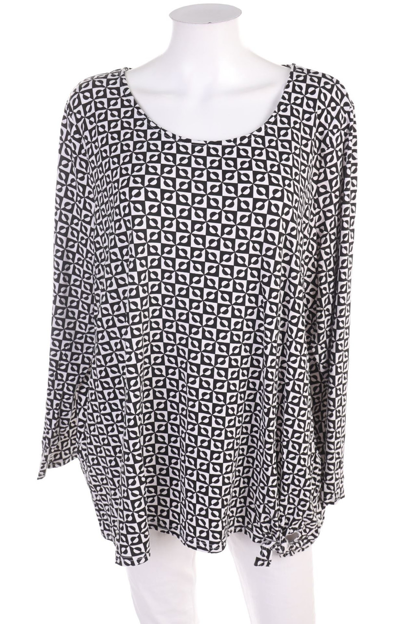 GINA BENOTTI - Longsleeve-Shirt with Pattern - 2XL