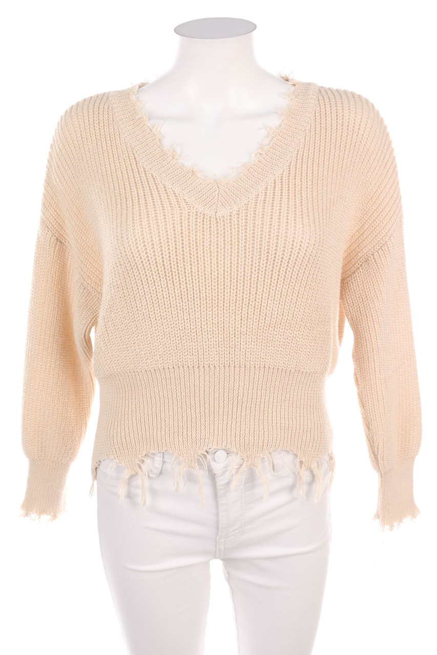 Ohne Label - Strick-Pullover - M