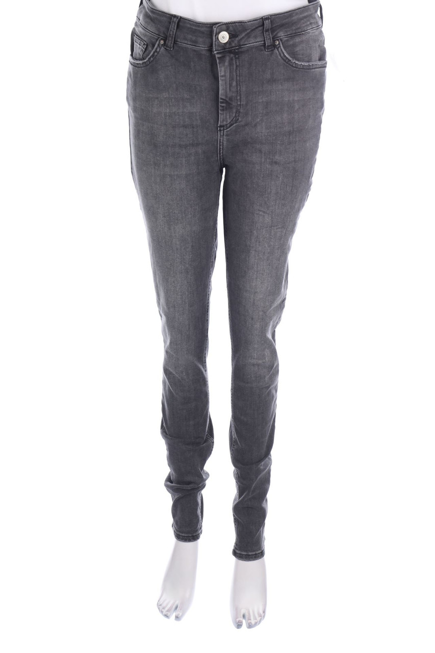 pieces - Dark Denim Skinny-Jeans - XL
