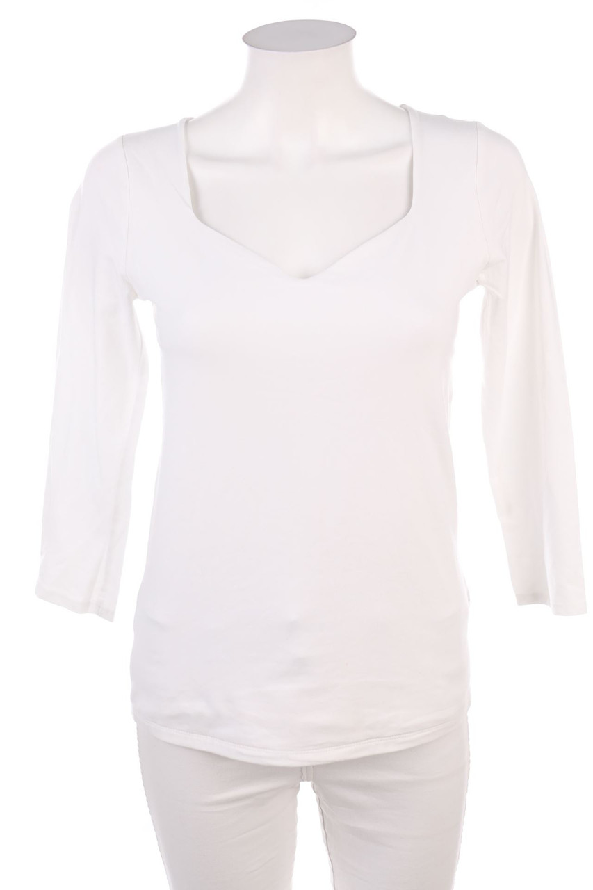 zebra - Cotton 3/4-Sleeve Shirt - M