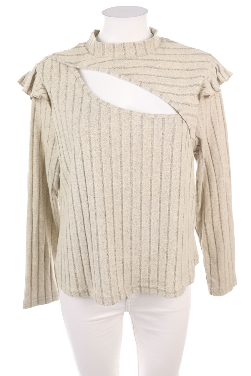 SHEIN CURVE - Volant-Shirt - XL