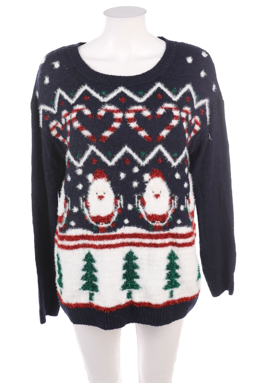 C&A - Weihnachts-Strick-Pullover - S