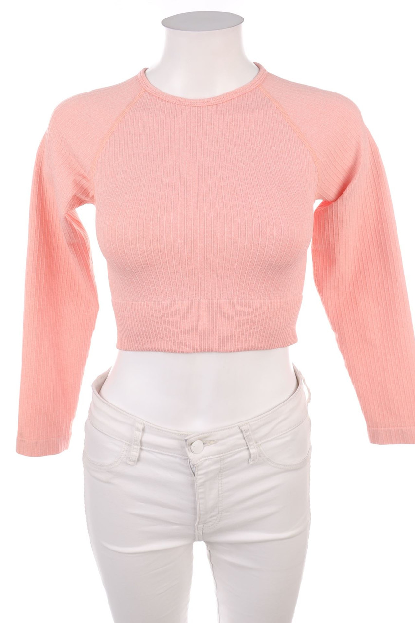 No Label - Cropped-Sport Longsleeve-Shirt - S