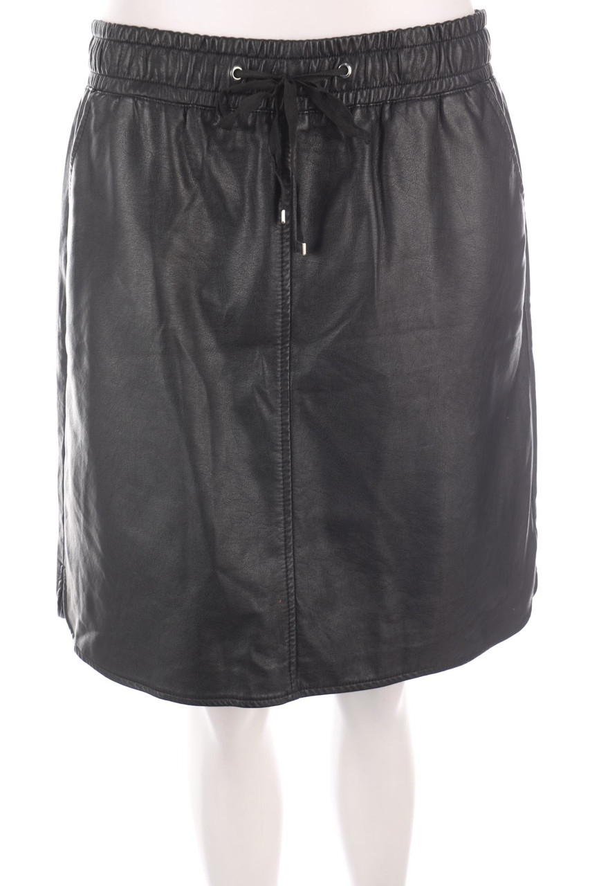 C&A - Faux Leather-Skirt - M
