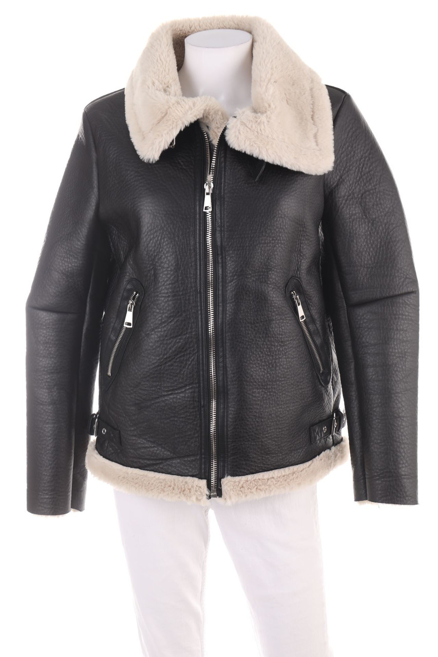 PRIMARK - Faux Leather Jacket - S