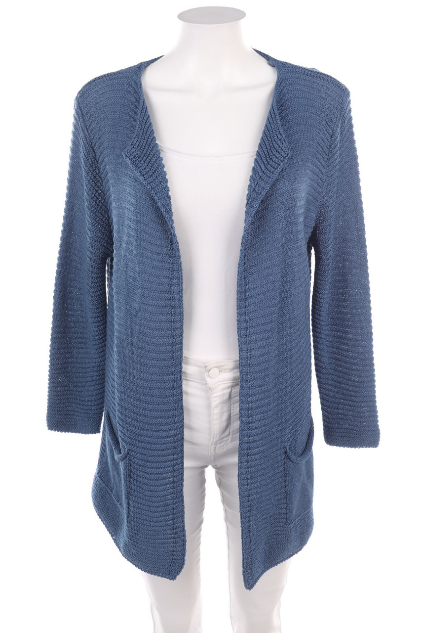 No Label - Cardigan with Patch Pockets - D 42