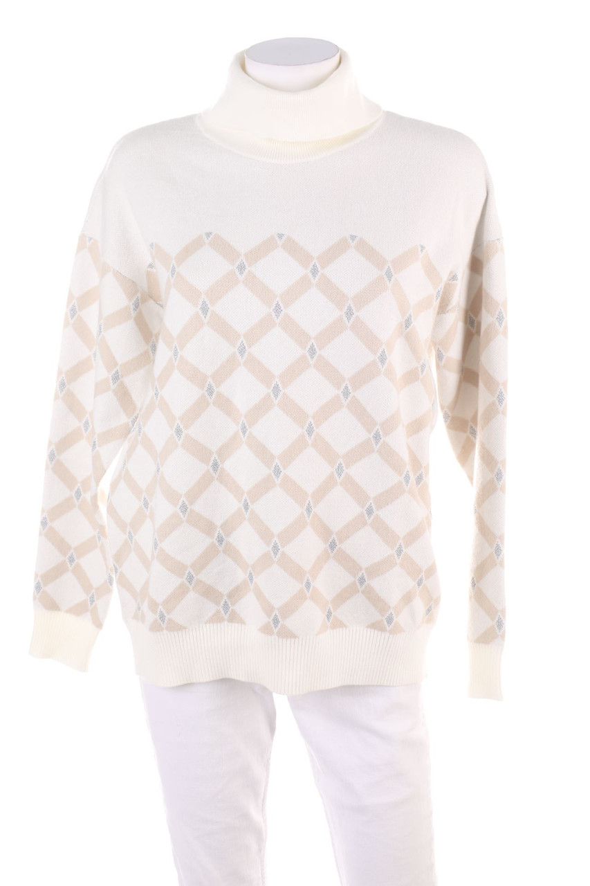 Mona - Poloneck Pullover - M