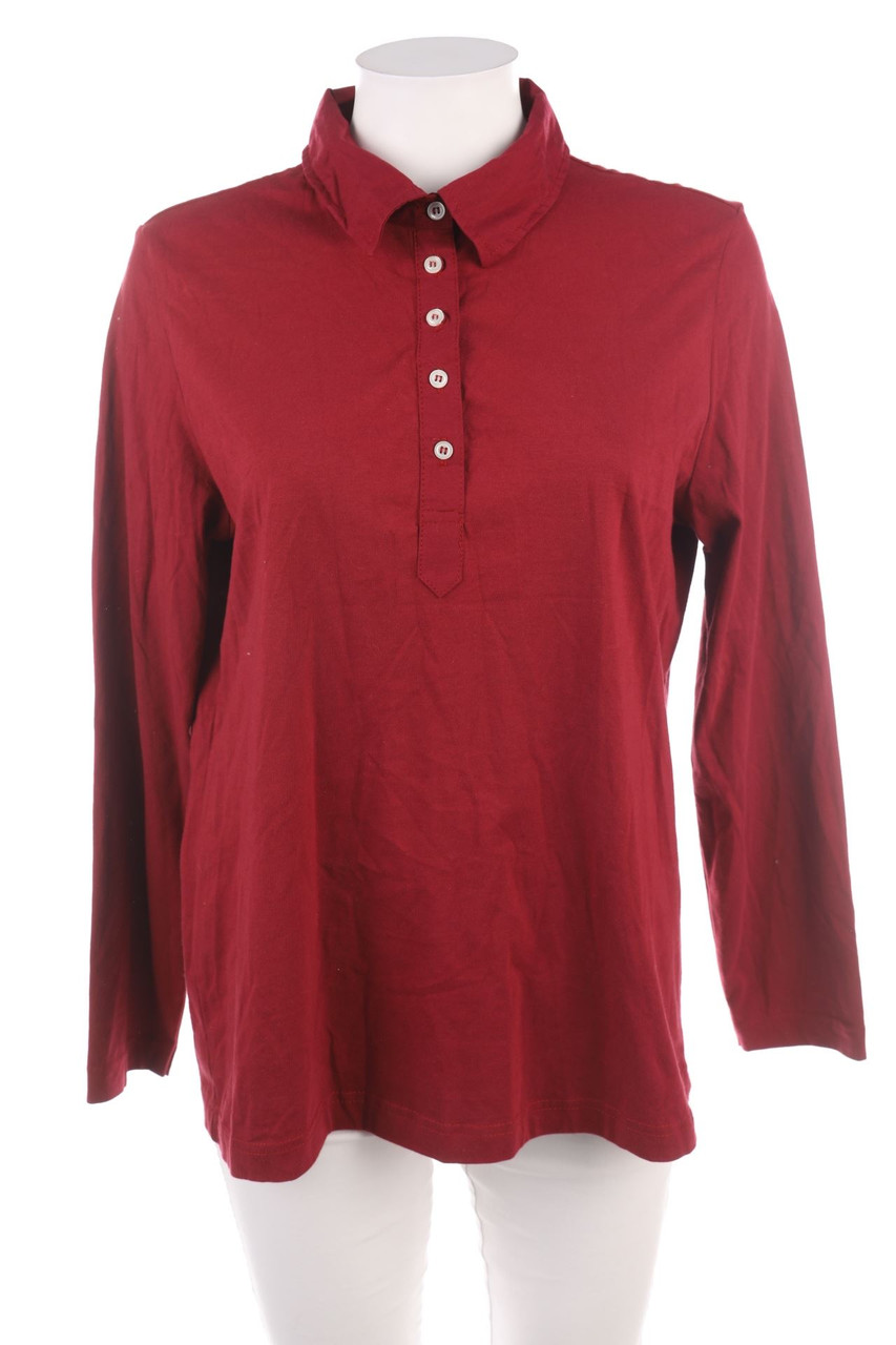 SECONDHAND - longsleeve polo shirt - L