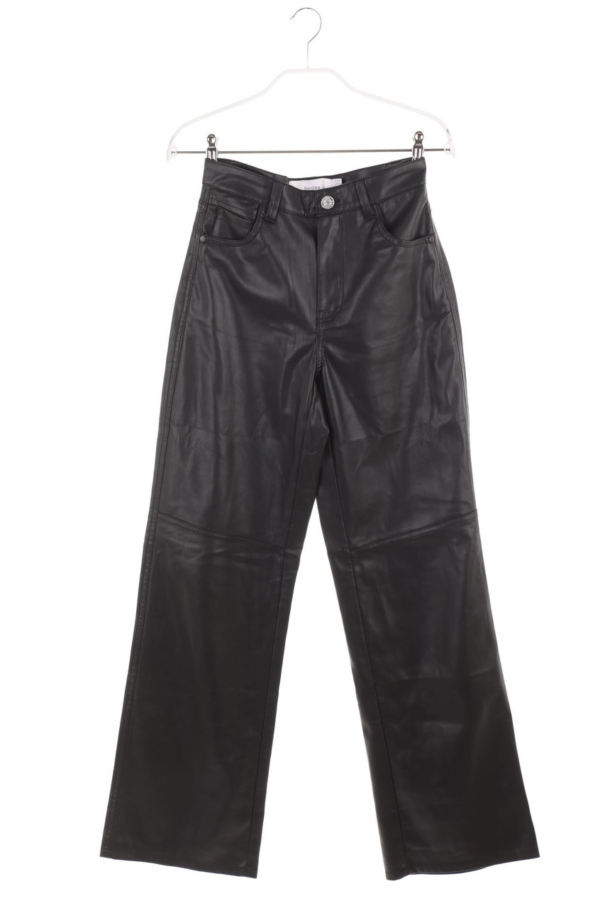 Bershka - Faux Leather Pants - S