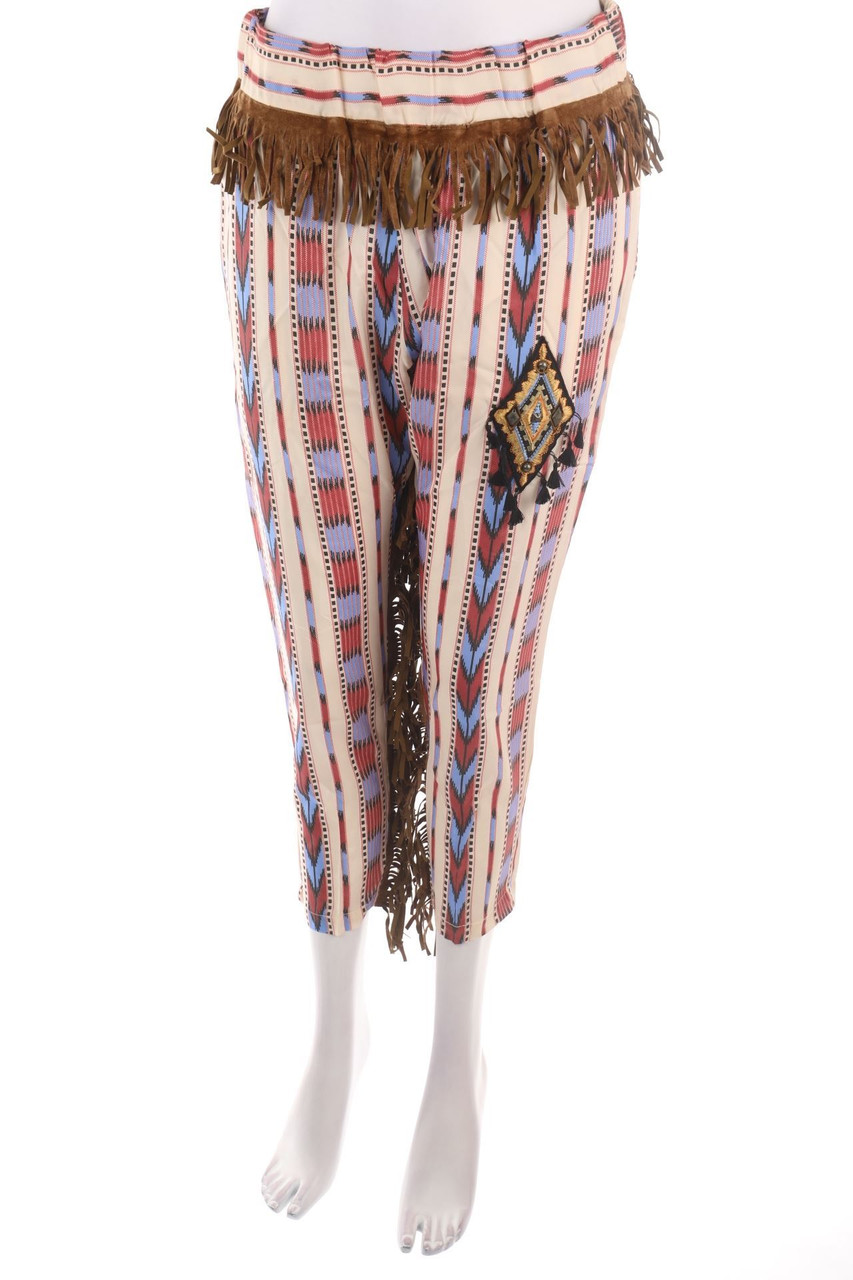 White Sand 88 - Jogger-Hose mit Fransen - D 36