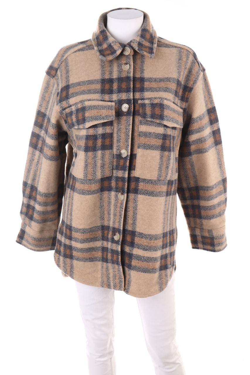 H&M - Karo-Shacket-Jacke - XS