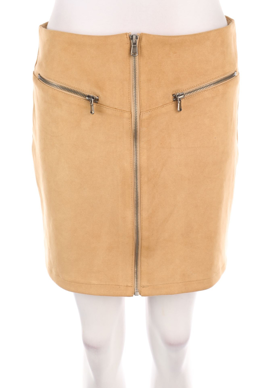 Chicorée - Faux Leather Skirt - M