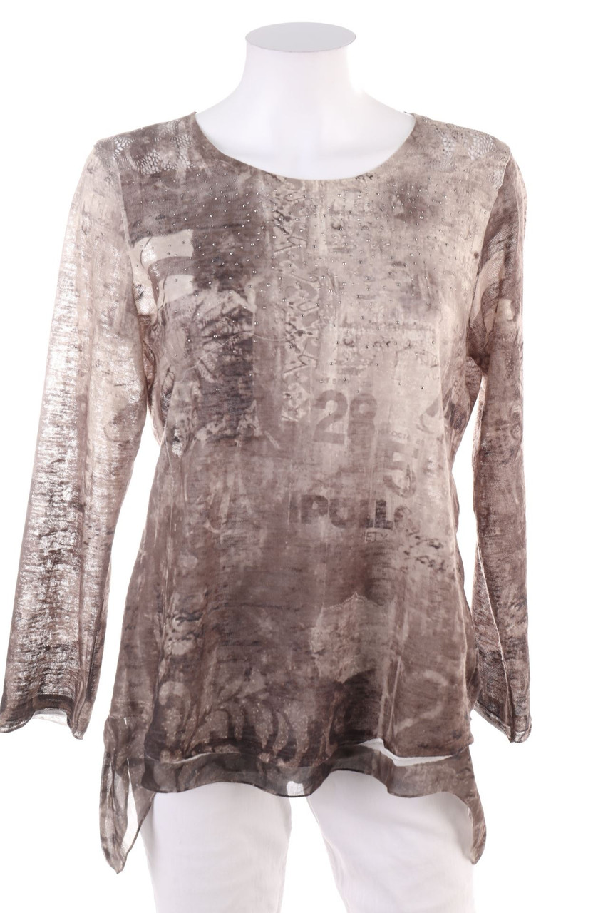 SECONDHAND - Longsleeve-Shirt with Pattern - XL