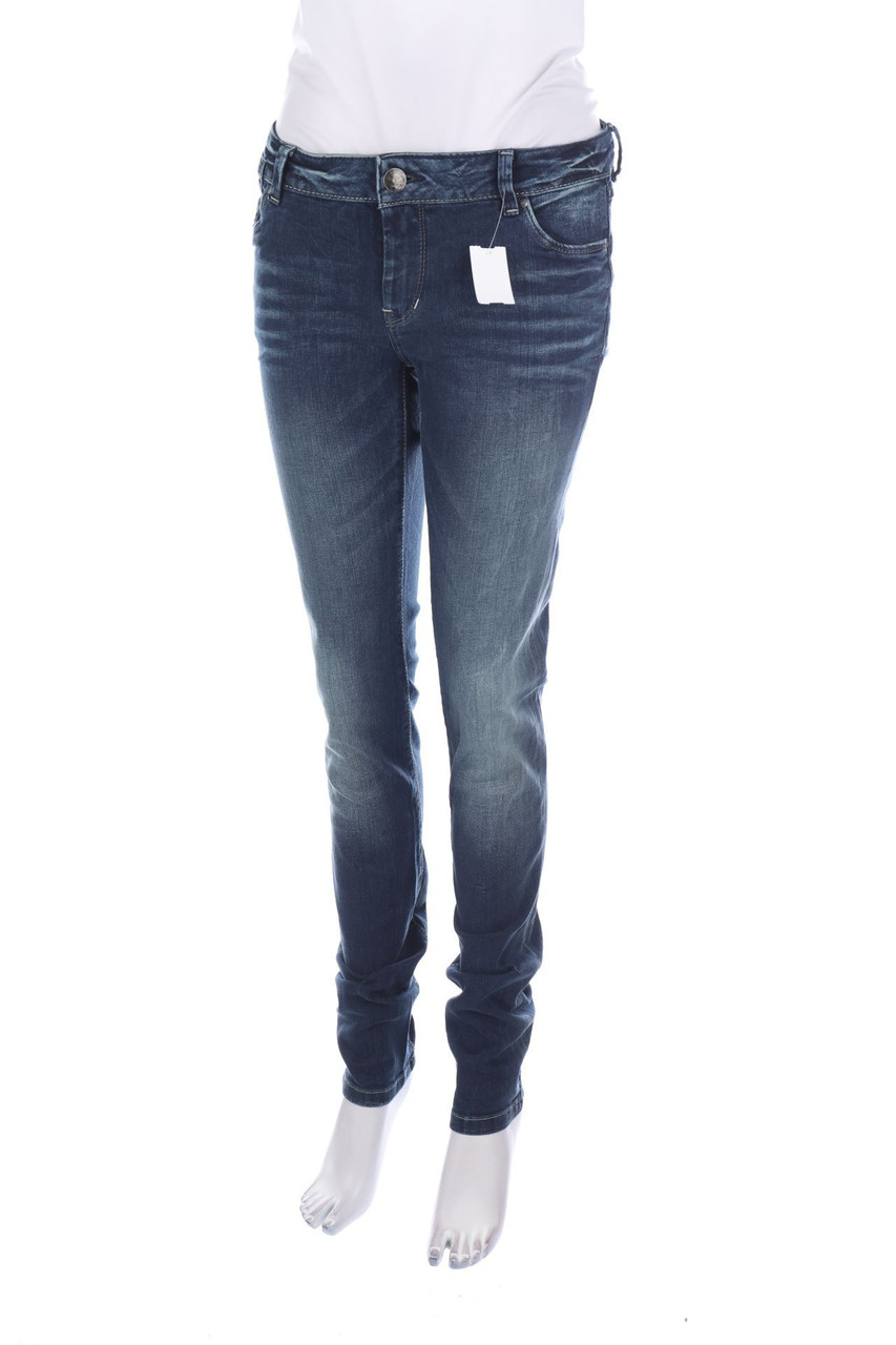 ESPRIT de corp - Used Look Skinny-Jeans - W30
