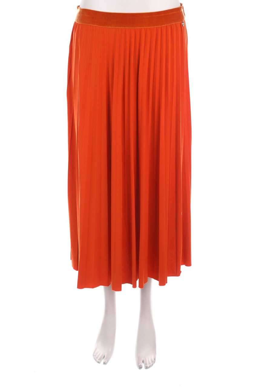 rich & royal - Midi-Pleated-Skirt - XL
